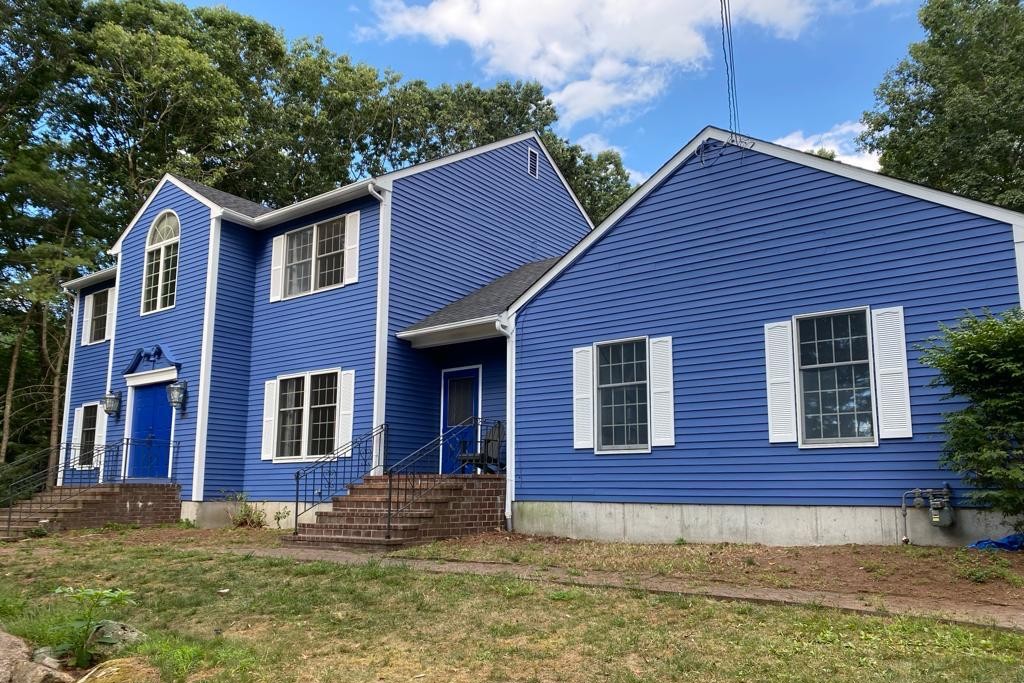 Exterior House Blue